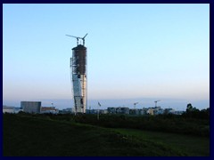 Turning Torso under construction 2004